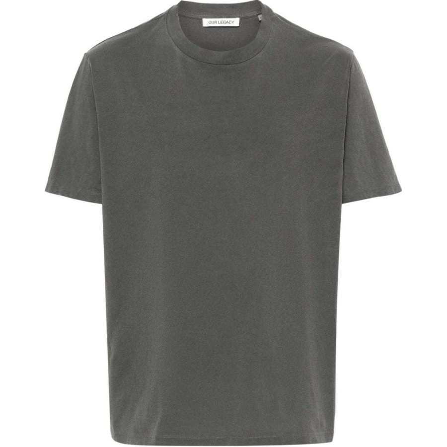 OUR LEGACY Crew Neck Cotton T shirt