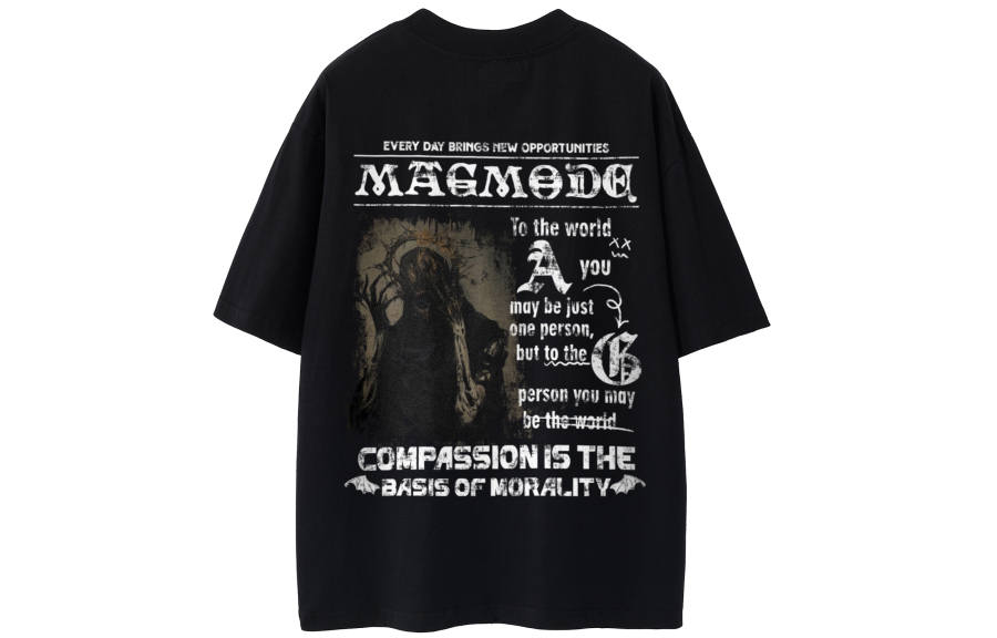 Magmode T Shirts Unisex Crew Neck Moderate Heavyweight