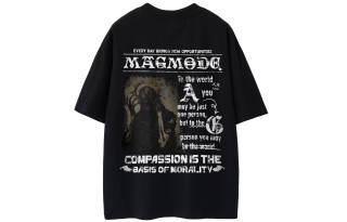 Magmode T Shirts Unisex Crew Neck Moderate Heavyweight