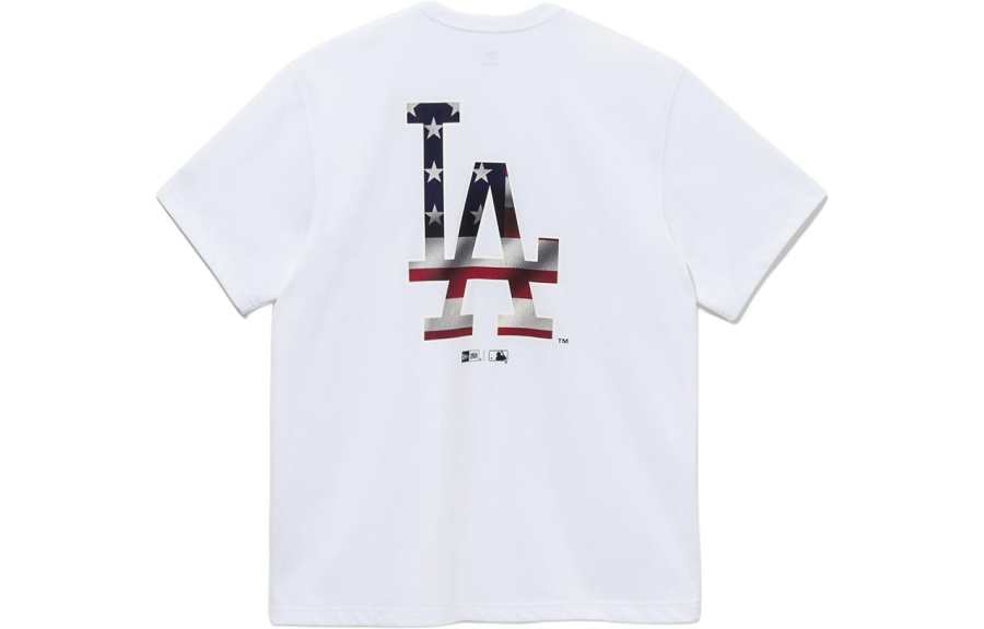 New Era SS24 T Shirt Unisex White