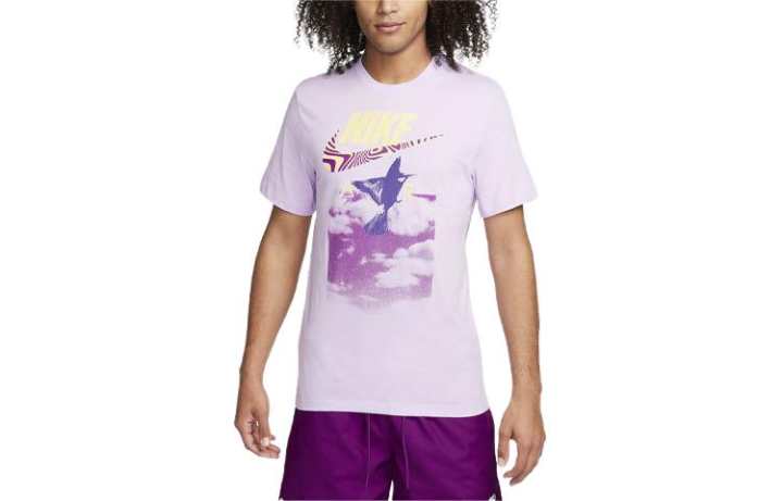 Nike Nike Sportswear T Shirt Men's Purple