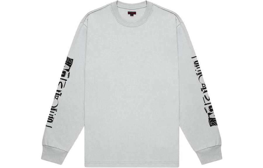 CLOT T Shirts Men's White Crew Neck Moderate Straight Fit