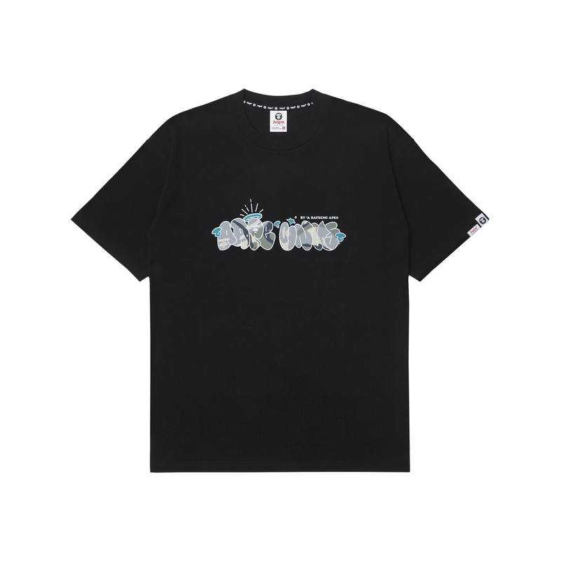 Aape T Shirts Men's Crew Neck Moderate Straight Fit