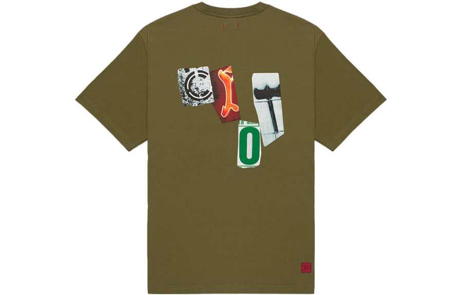CLOT T Shirts Unisex Brown Crew Neck Moderate