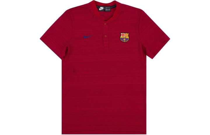 Nike Nike T Shirts Men's Dark Red Polo Collar Moderate Straight Fit