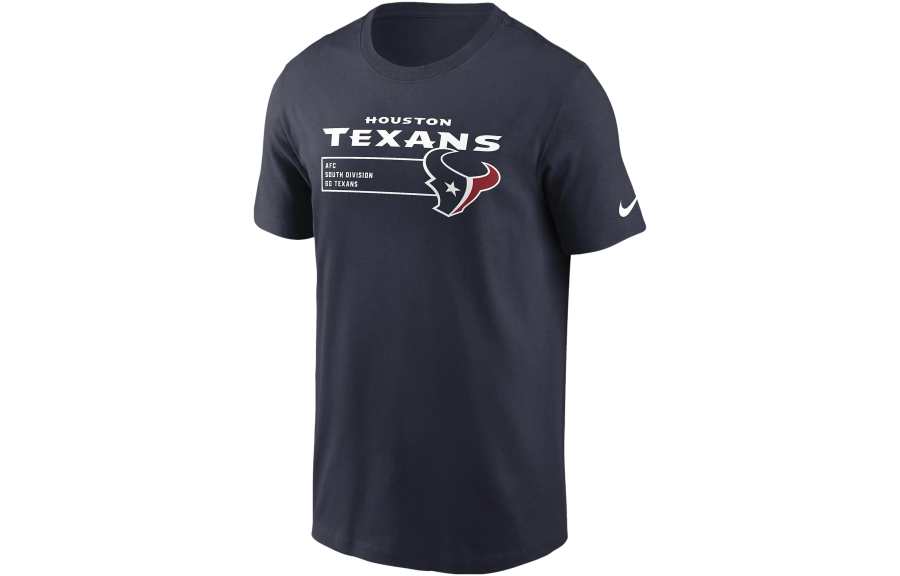 Nike Nike T Shirts Men's Marine Blue Crew Neck Moderate Straight Fit