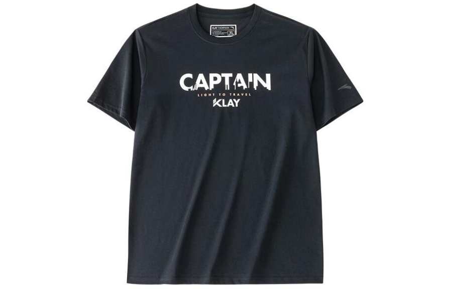 Anta Basketball Collection T Shirt Men's Basic Black