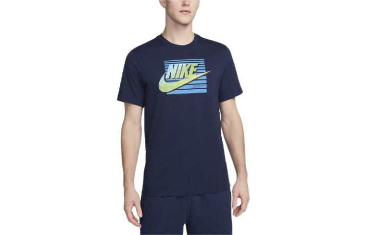 Nike Nike Sportswear T Shirt Men's Marine Blue