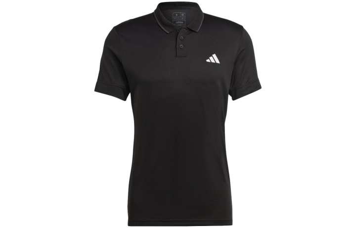 Adidas Adidas T Shirts Men's Black Polo Collar Moderate