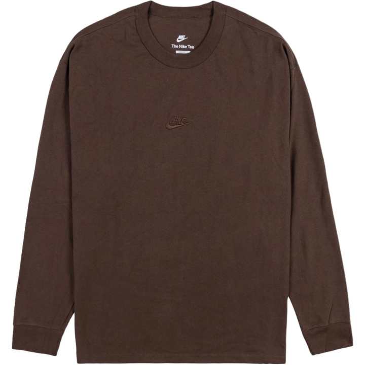 Nike Nike T Shirts Men's Brown Crew Neck Moderate Straight Fit