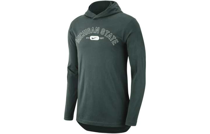 Nike Nike Michigan State Men's Nike Dri FIT College Hooded T Shirt