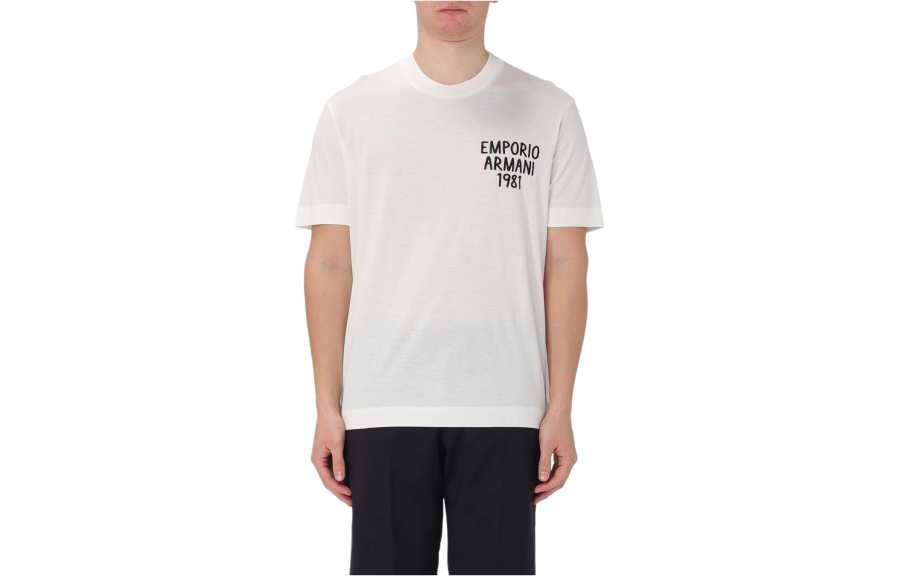 EMPORIO ARMANI T Shirt Men's Yellow