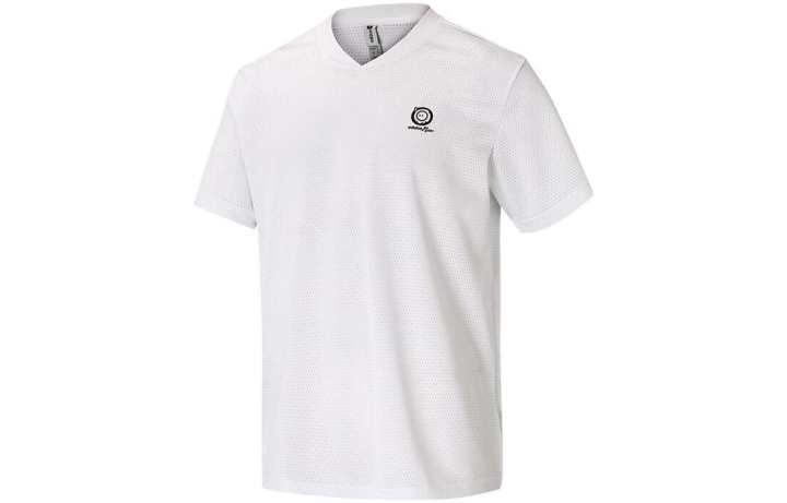 Adidas Adidas T Shirts Men's White Crew Neck Moderate Straight Fit