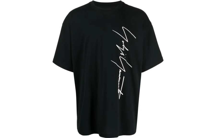 Yohji Yamamoto x New Era Yohji Yamamoto X New Era 2022 SS23 T Shirt Unisex Black