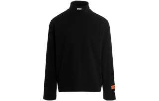 HERON PRESTON Logo Embroidered Long Sleeved T Shirt