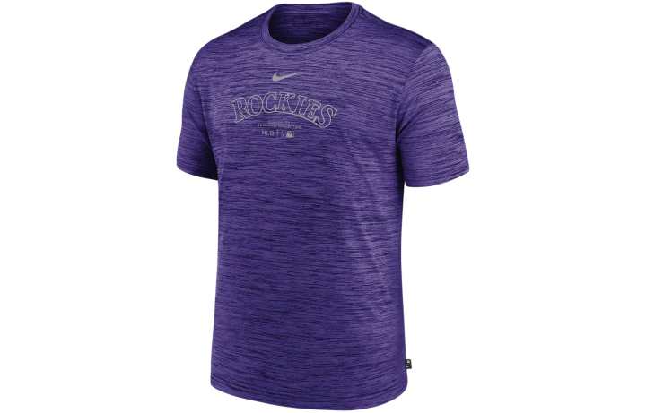 Nike Nike Colorado Rockies Authentic Collection Practice Velocity Men's Nike Dri FIT Mlb T Shirt
