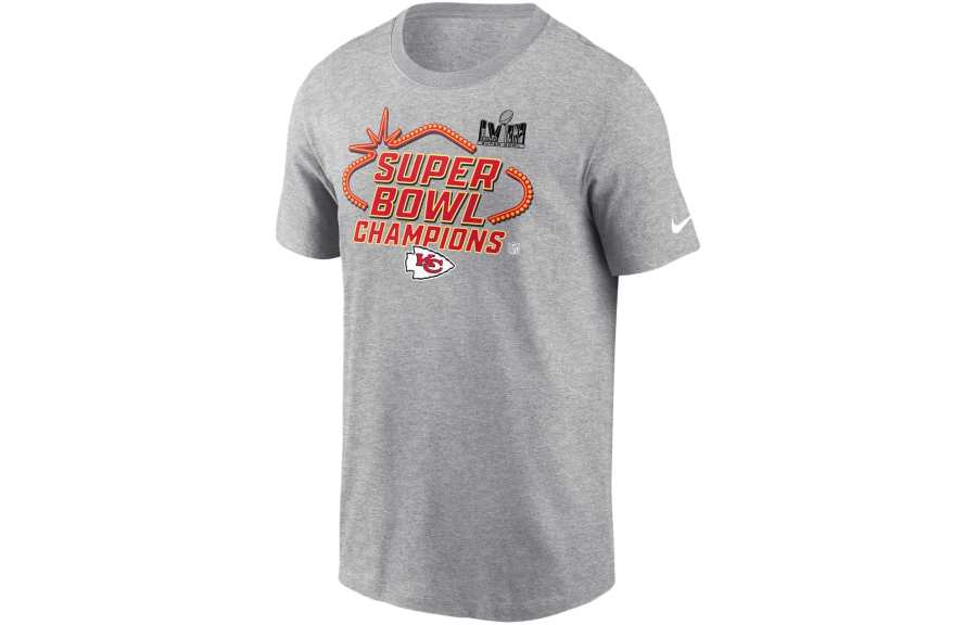Nike Nike Kansas City Chiefs Super Bowl T Shirt Kansas City Chiefs Men's Gray