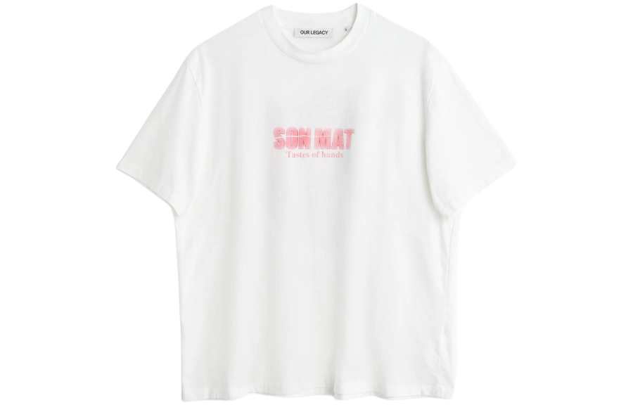 OUR LEGACY Slogan-print T-shirt