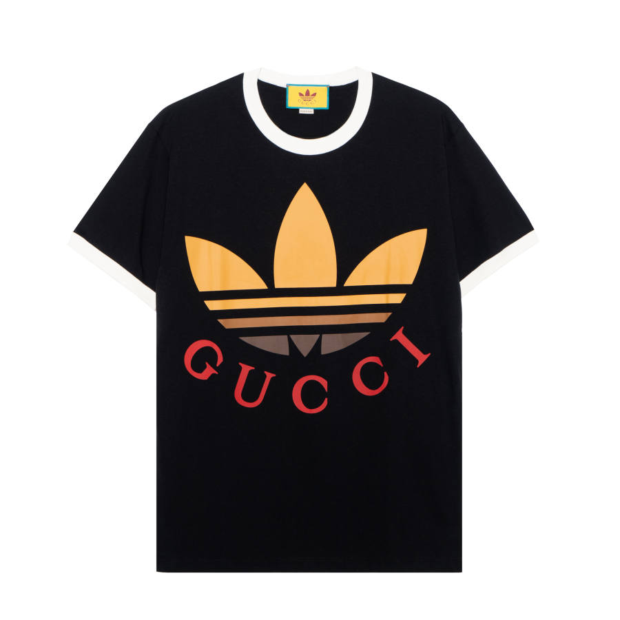 GUCCI x Adidas Originals SS23 T Shirt Men's Black