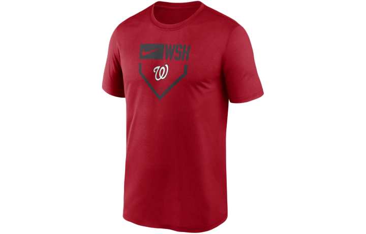 Nike Nike Washington Nationals Home Plate Icon Legend T Shirt Men's Red