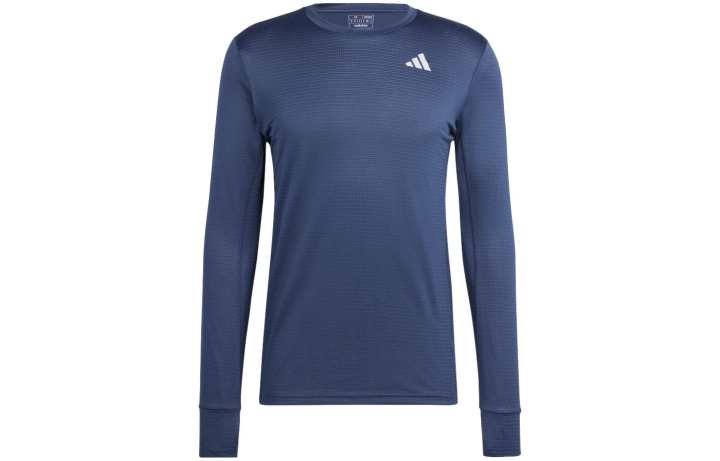 Adidas Adidas T Shirts Men's Blue Crew Neck Moderate Straight Fit