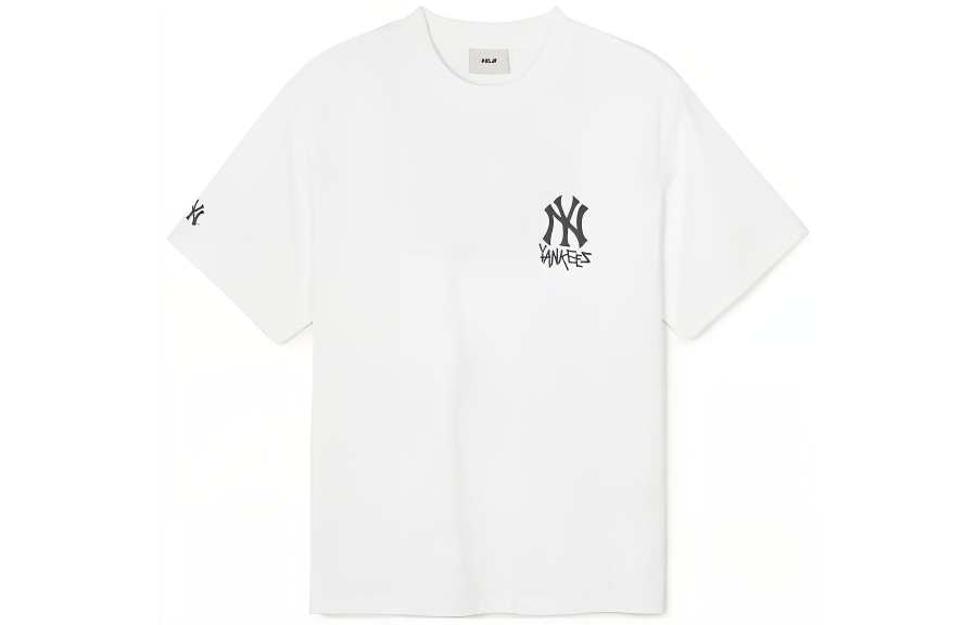 MLB MLB SS24 Set-in Sleeve T-Shirt Unisex White