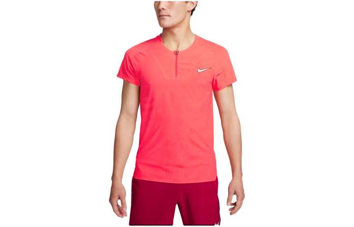 Nike Nike T Shirts Men's Red Crew Neck Moderate Straight Fit