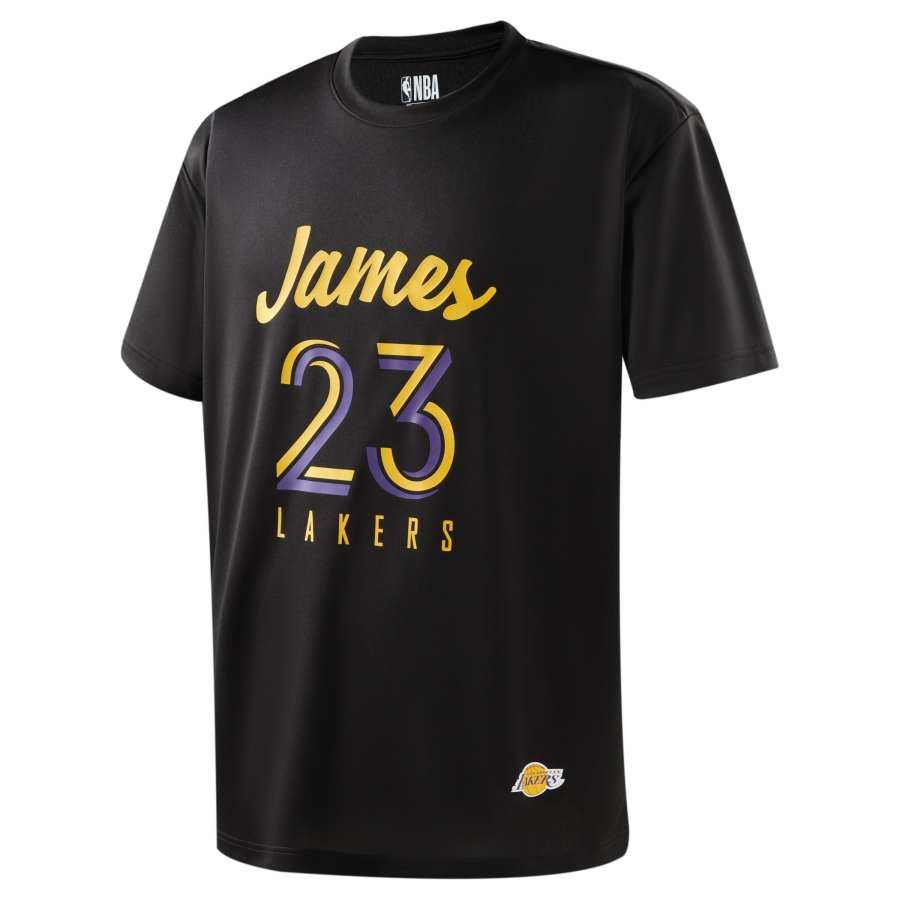 NBA NBA T Shirts Unisex Black Crew Neck Thin