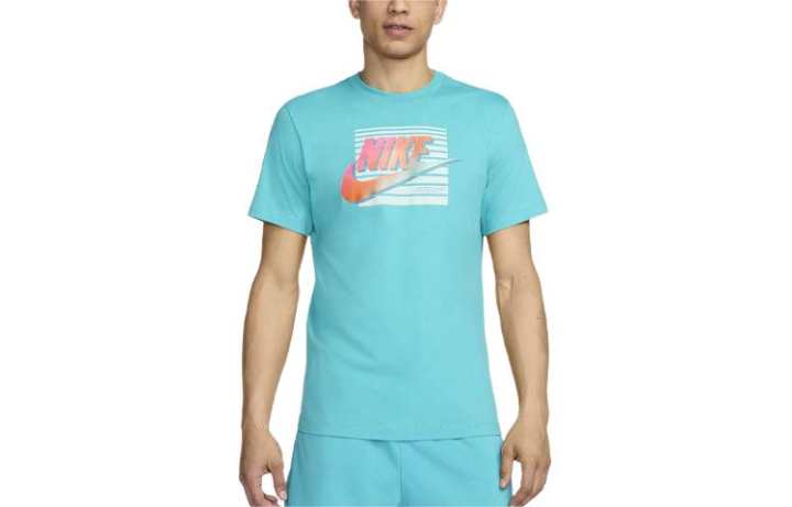 Nike Nike Sportswear T Shirt Men's Sky Blue
