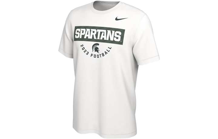 Nike Nike T Shirts Men's White Crew Neck Moderate Straight Fit
