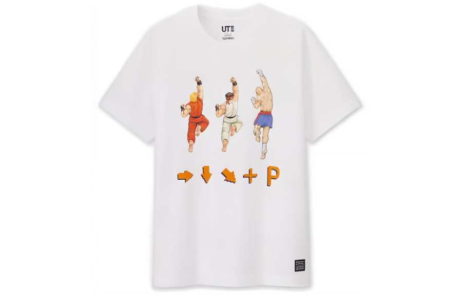 UNIQLO T Shirts Unisex White Crew Neck Moderate Straight Fit