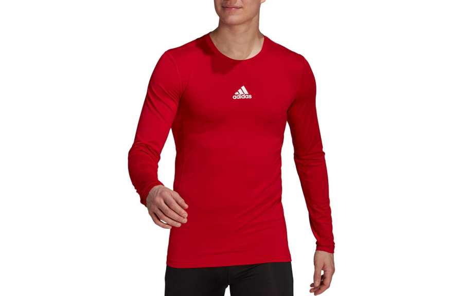 Adidas Adidas T Shirts Men's Red Crew Neck Moderate