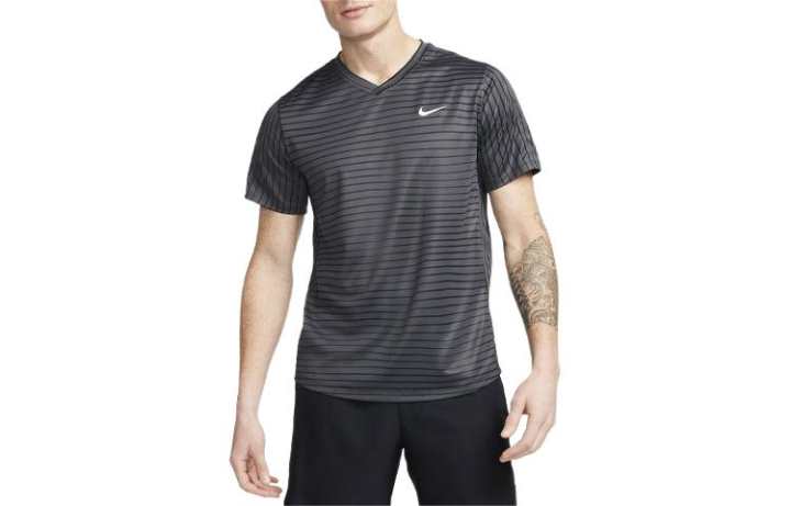 Nike Nike Court Dri FIT Victory T Shirt Men's Anthracite