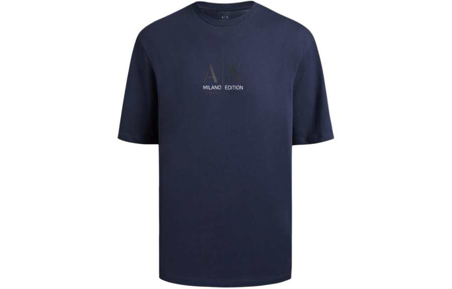 ARMANI EXCHANGE ARMANI EXCHANGEAE SS24 T Shirt Men's Navy Blue
