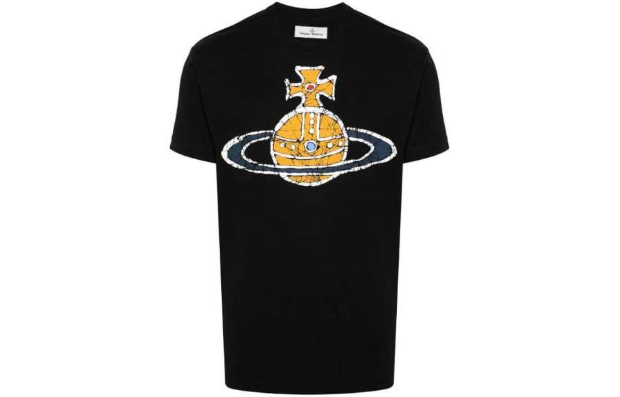 Vivienne Westwood Vivienne Westwood Orb Printed Crewneck T Shirt