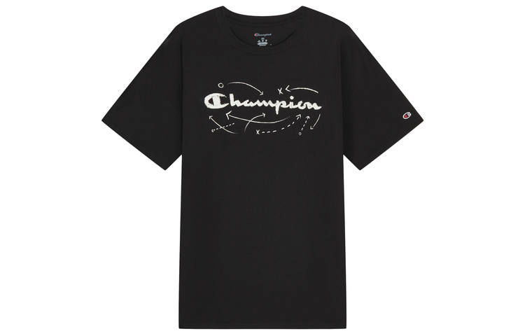Champion T Shirts Unisex Crew Neck Moderate Straight Fit
