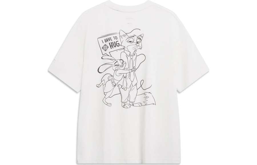 Li-Ning Li Ning x Disney T Shirt Men's Ivory