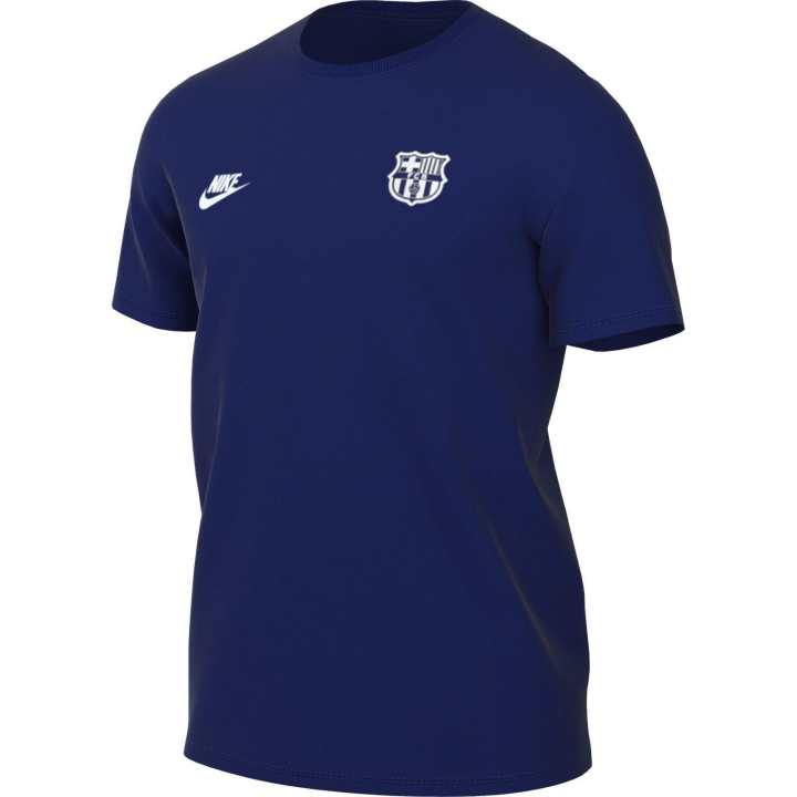 Nike Nike T Shirts Men's Blue Crew Neck Moderate Straight Fit