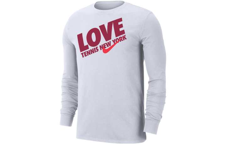 Nike Nike T Shirts Men's White Crew Neck Moderate Straight Fit