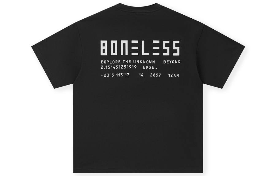 BONELESS T Shirts Unisex Crew Neck Moderate