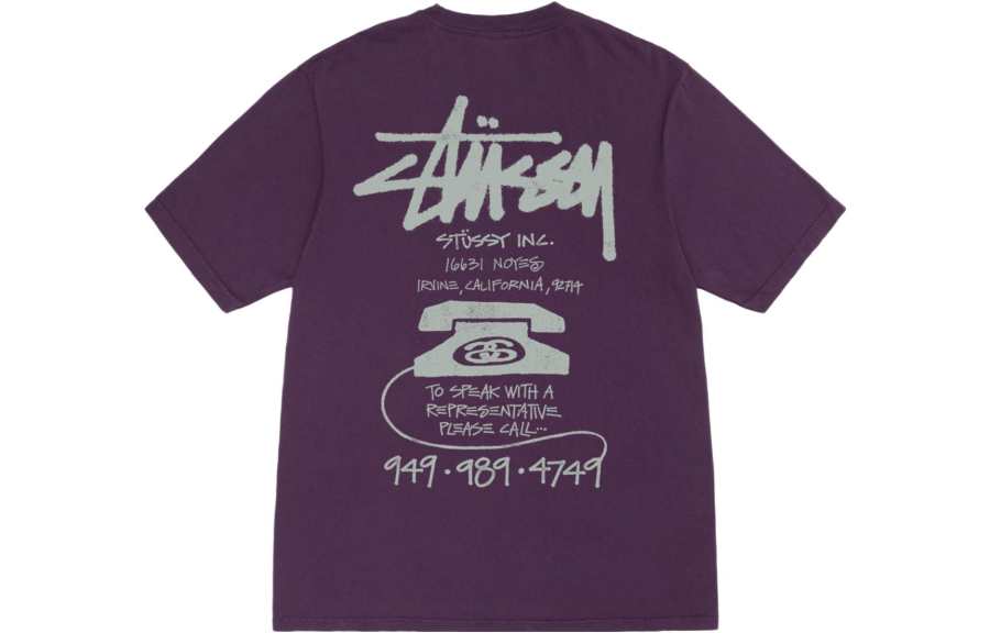 Stussy Stussy Old Phone Tee