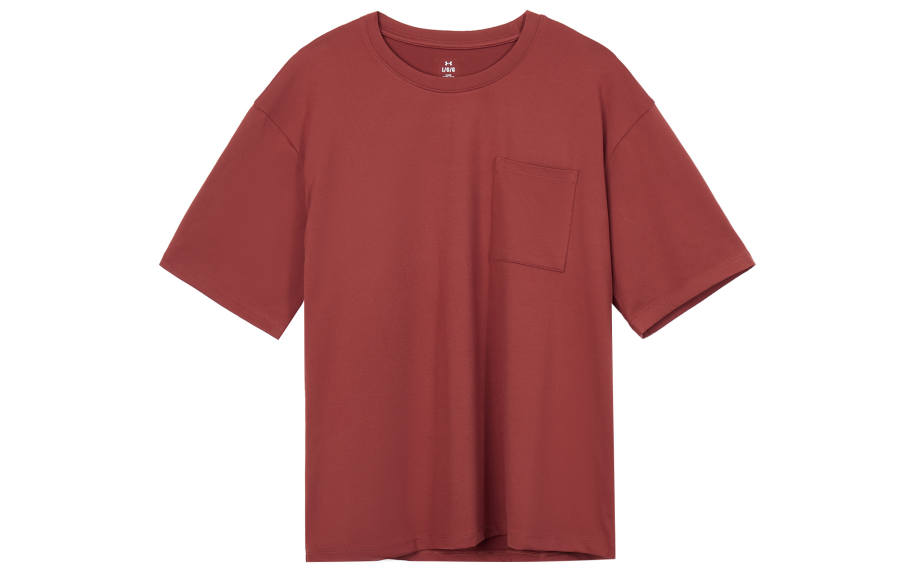 Under Armour Drop Shoulder Sleeve T-Shirt Men's Red