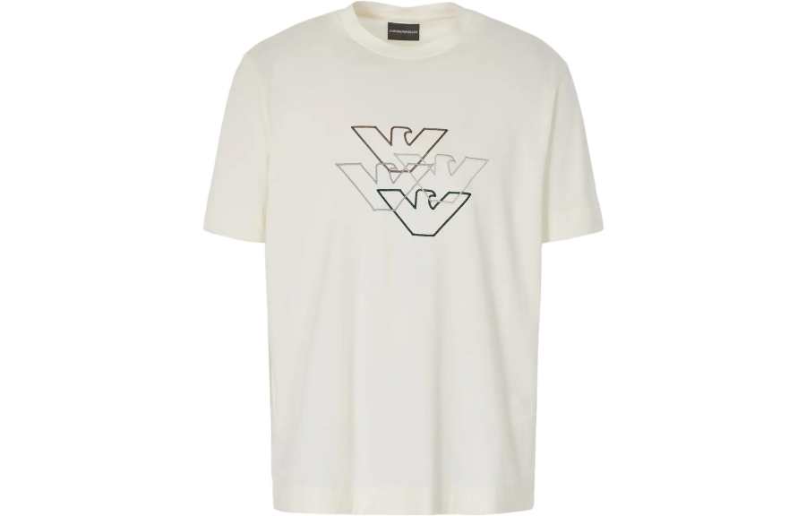 Emporio Armani logo-print cotton T-shirt