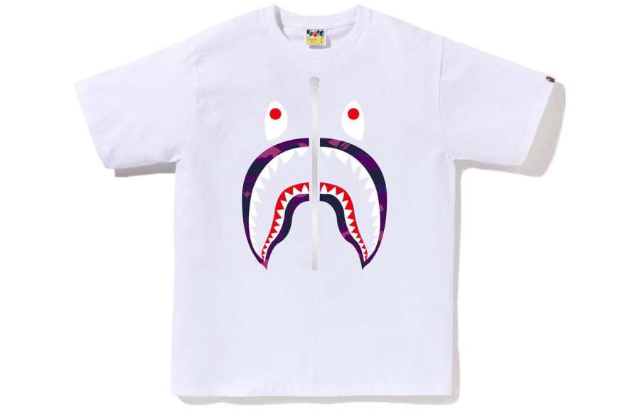 A Bathing Ape The City Camo Shark T-shirt