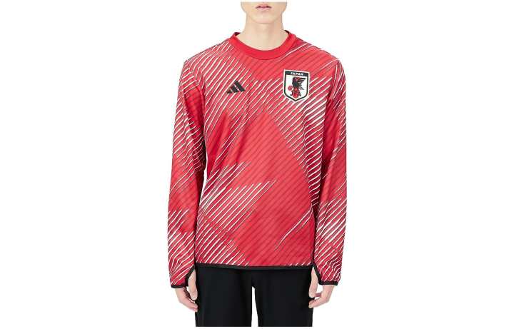 Adidas Adidas T Shirts Men's Red Crew Neck Moderate Straight Fit