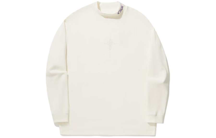 Li-Ning Li Ning Drop Shoulder Sleeve T Shirt Men's Ecru