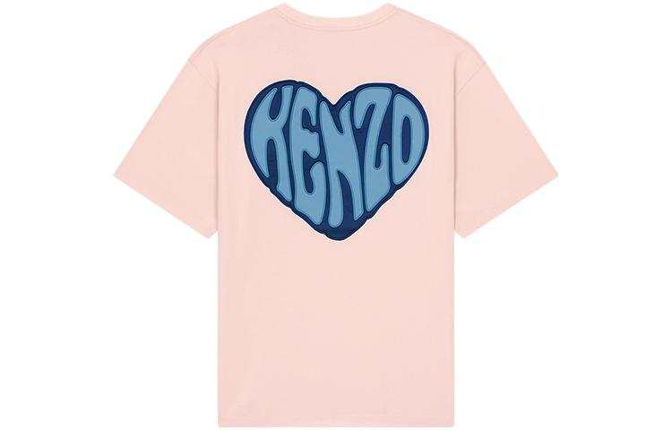 KENZO FW23 T Shirt Unisex Light Pink
