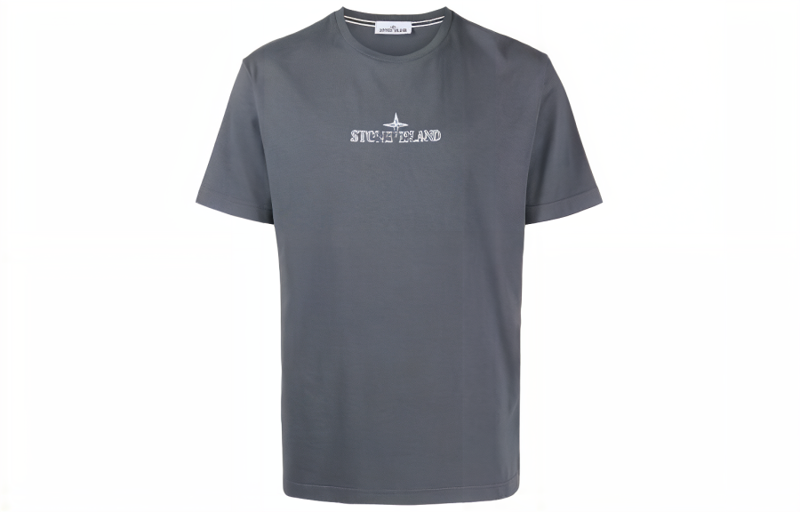 Stone Island logo-print cotton T-shirt