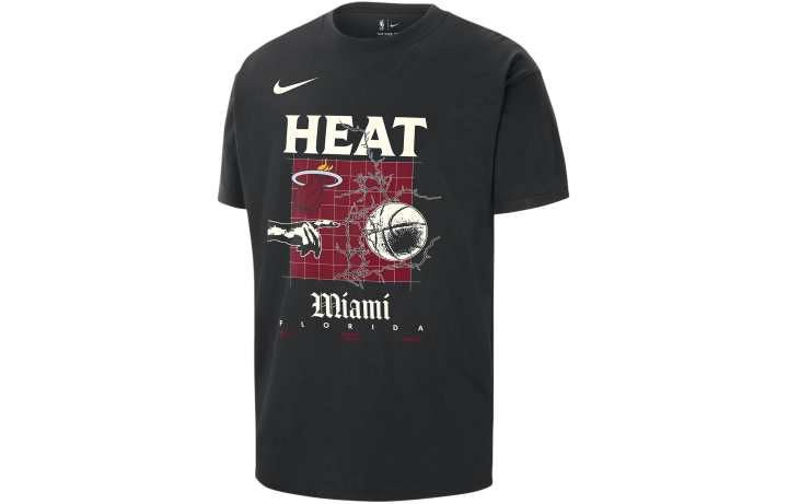 Nike Nike Miami Heat Courtside Men's Nike Nba Max90 T Shirt