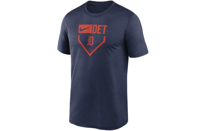Nike Nike Detroit Tigers Home Plate Icon Legend T Shirt Men's Marine Blue